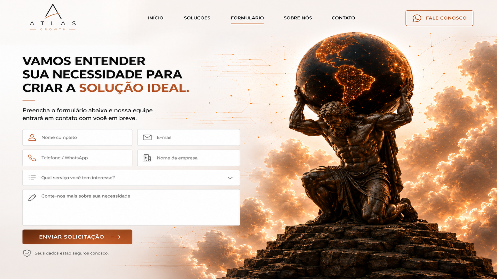 Formulário Atlas Growth